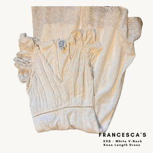 White Lace Francesca's Dress